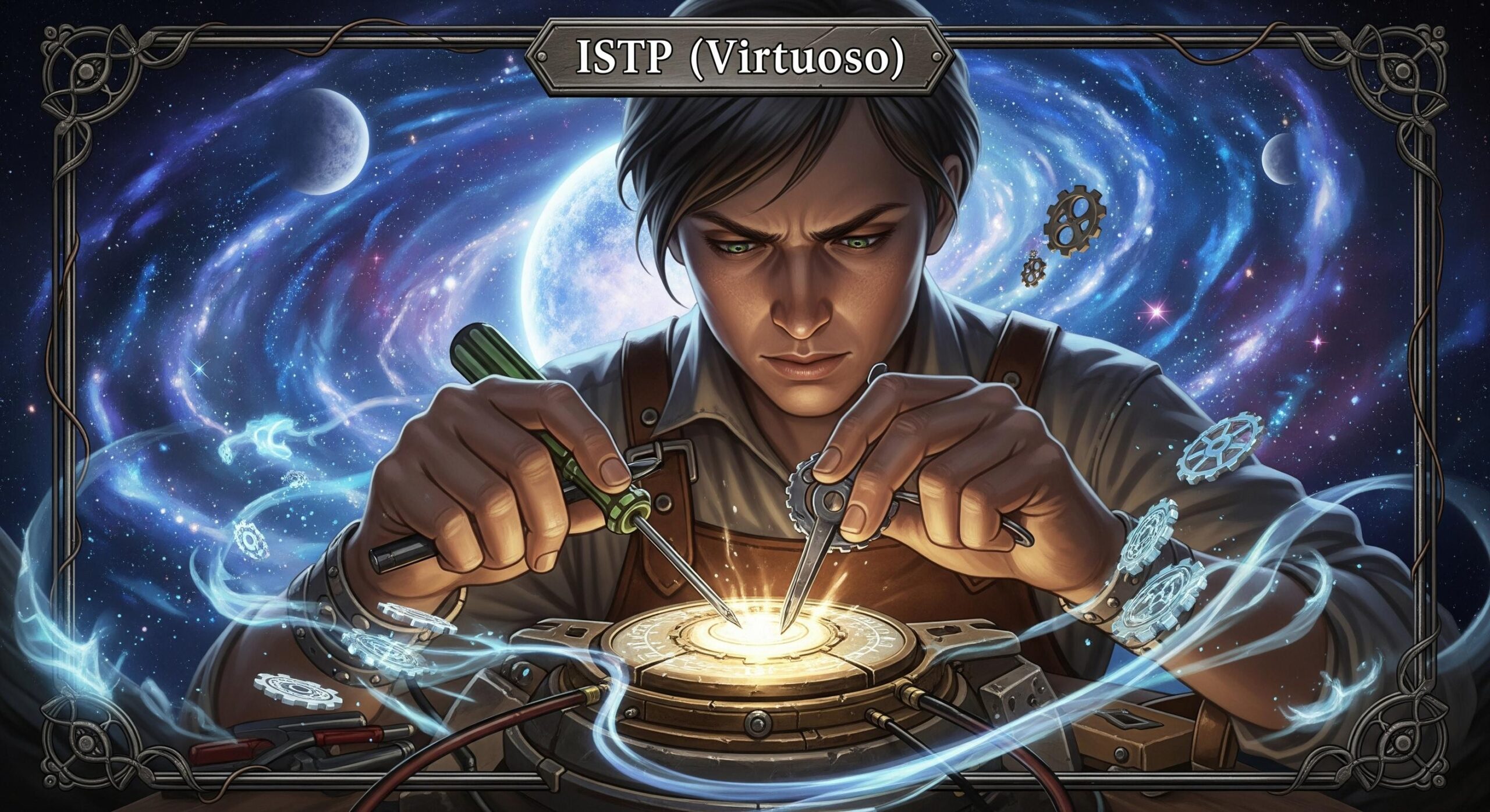 ISTP(巨匠型)2025年運勢と相性ランキング|恋愛・仕事・ラッキーガイド付きMBTI診断